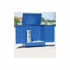 Záchytná vaňa uzamykateľná (pre 2x200 l sud)